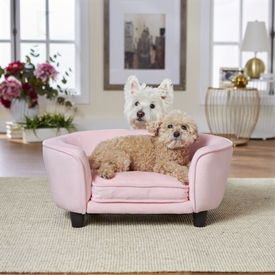 enchanted hondenmand sofa coco roze 4